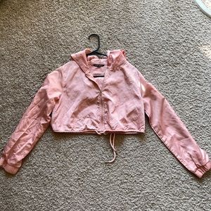 Women’s SHEIN Pink Cropped Jacket
